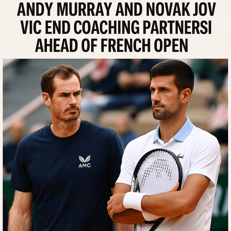Andy Murray and Novak Jovovic End Coaching Partnership