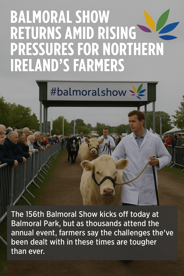 Balmoral Show Returns Amid Rising Pressures for Northern Ireland’s Farmers