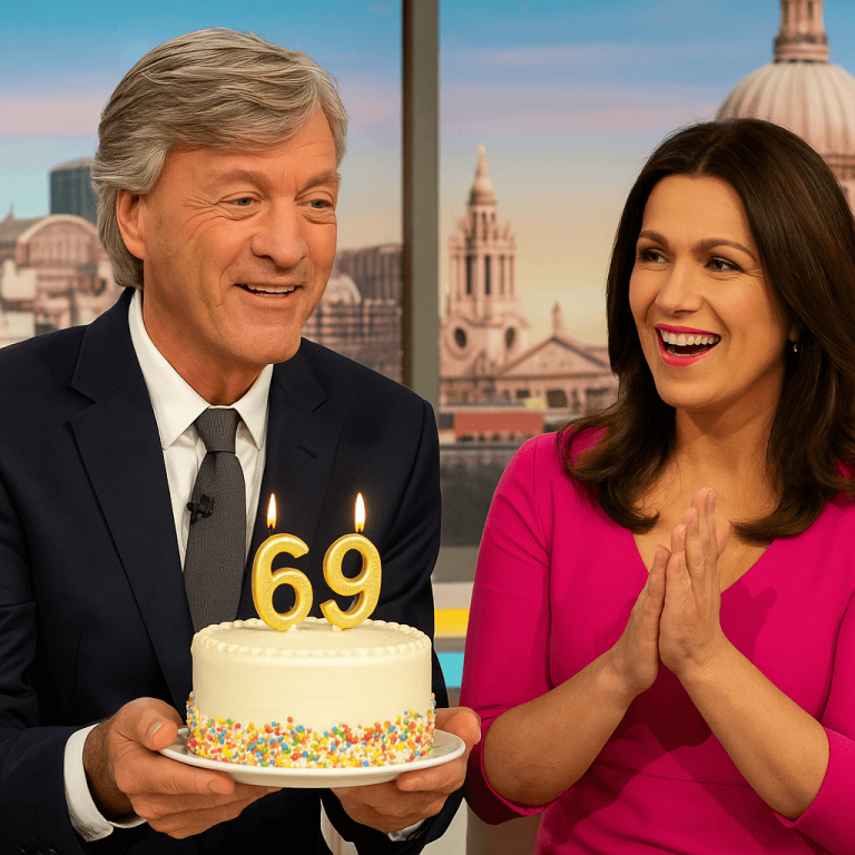 Richard Madeley Celebrates 69th Birthday Live on Good Morning Britain